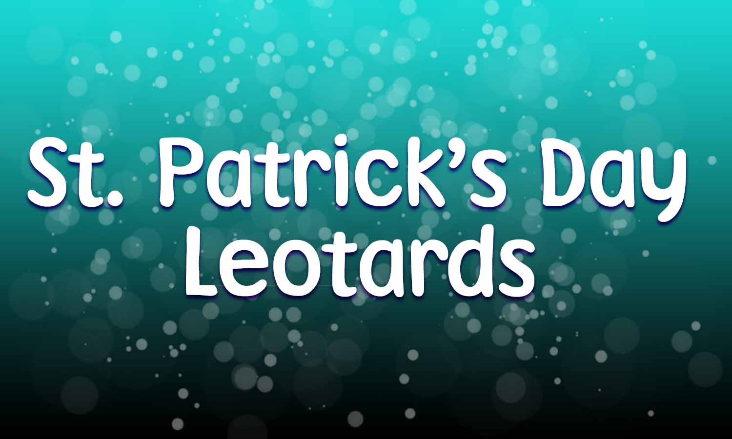 St. Patrick's Day Leotard