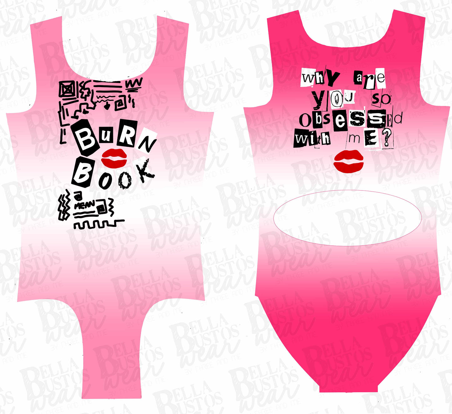 Adult Burn Book Leotard