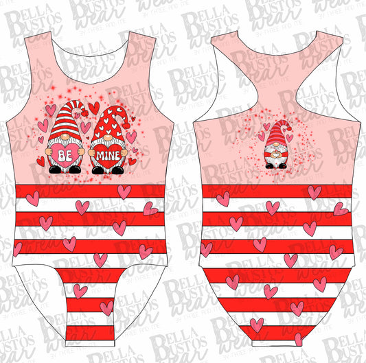 Gnomes Be Mine Valentine's Day Leotard