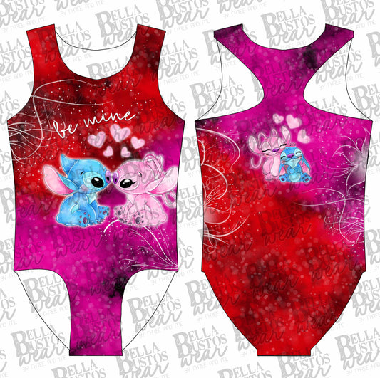 Be Mine Valentine's Day Leotard